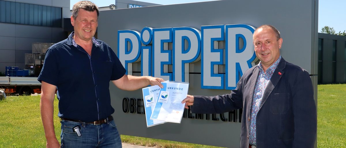 EMAS Pieper Oberflächentechnik