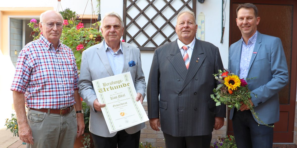 Berufung Gewerberat Klaus Nützel