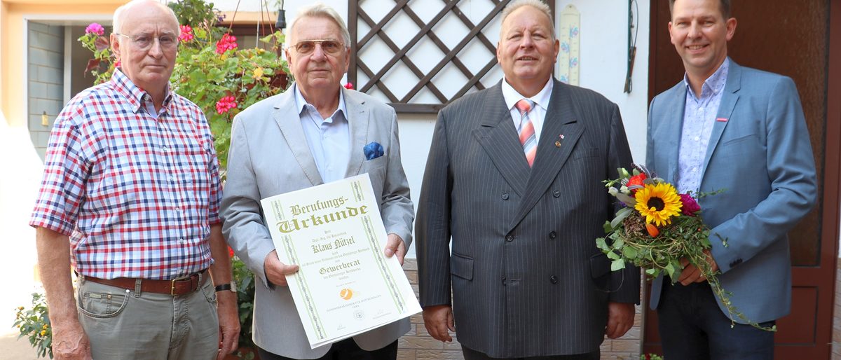 Berufung Gewerberat Klaus Nützel