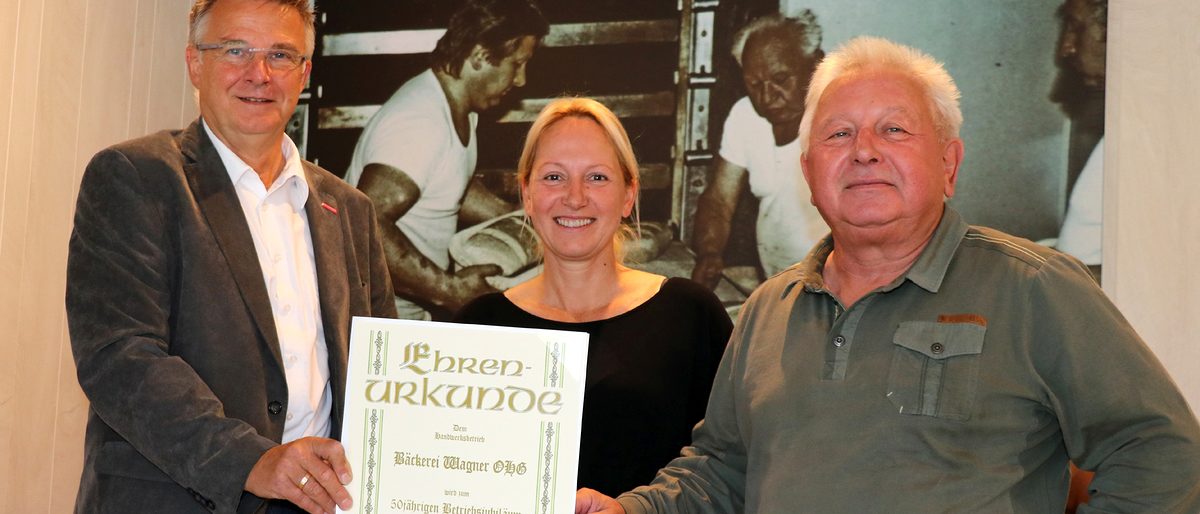 50 Jahre Bäckerei Wagner in Saalfeld