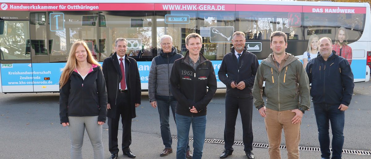 Busübergabe Zeulenroda