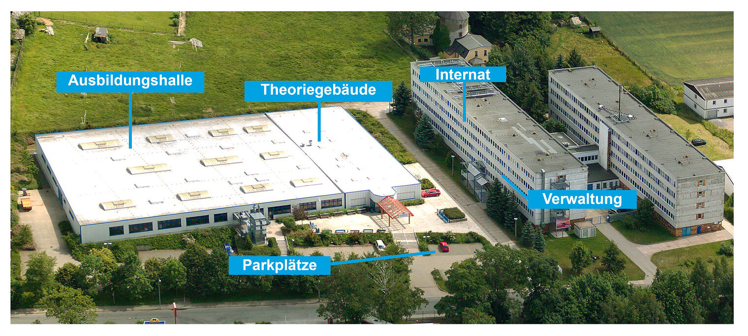 Lageplan Bildungsstätte Zeulenroda