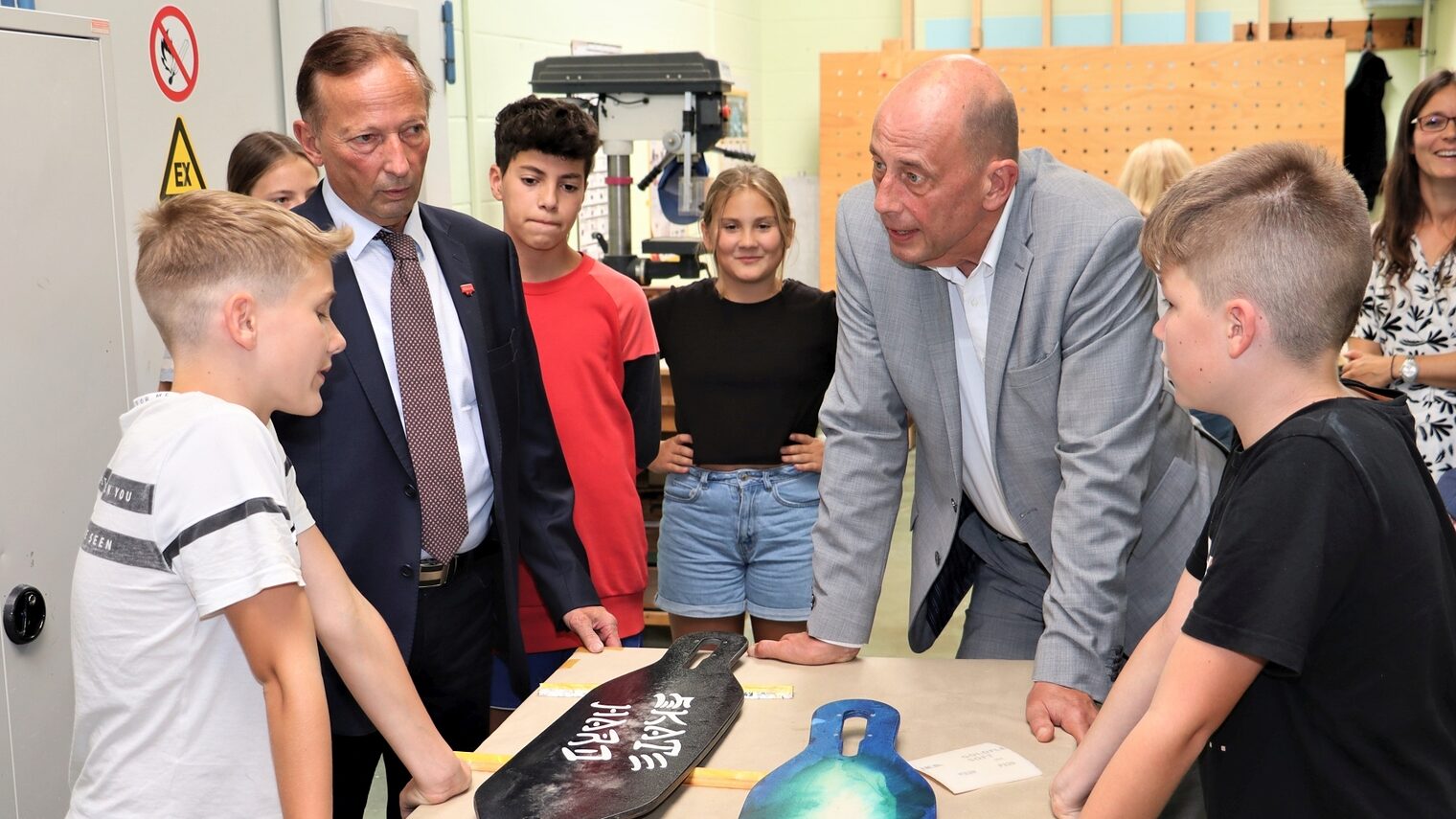 Minister in Zeulenroda bei Summer for Future