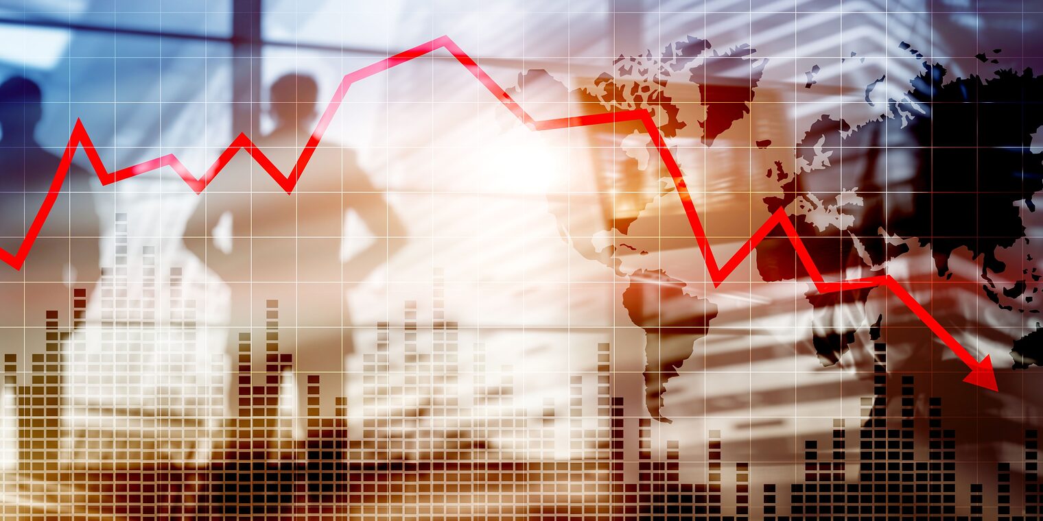 Symbolbild Rezession