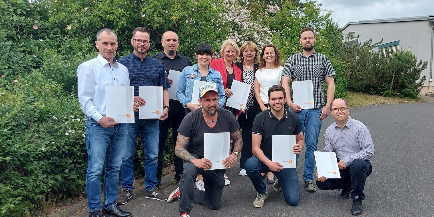 Zeugnisübergabe Betriebswirte 2023