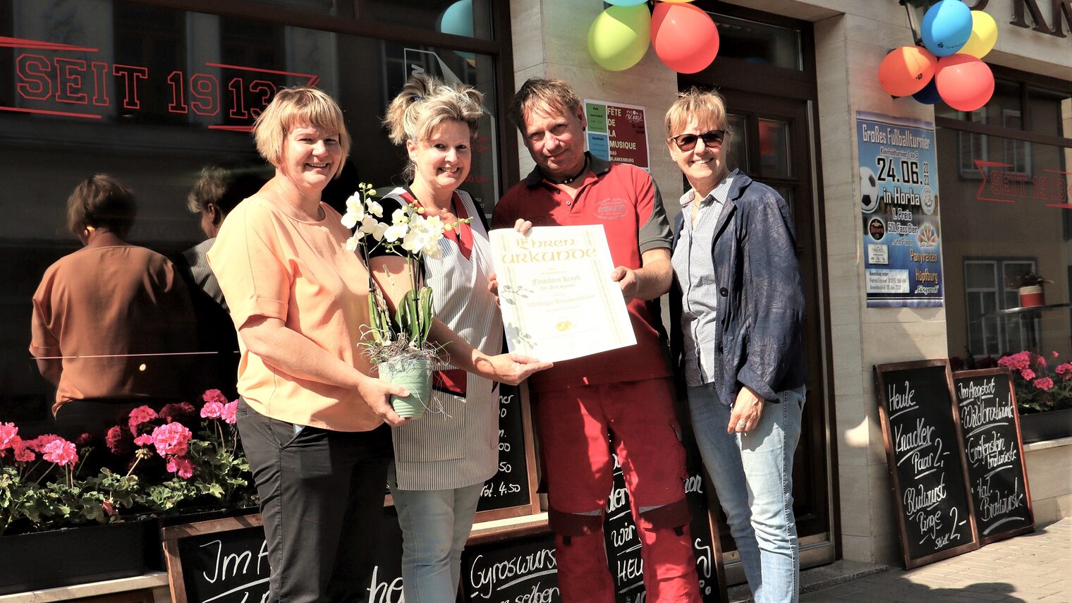 110 Jahre Fleischerei Krauß Bad Blankenburg