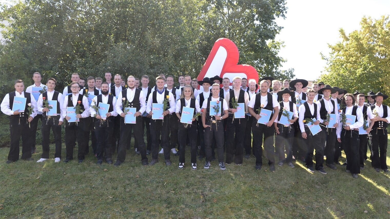 Gesellenfreisprechung Gera 2023 Gruppenbild