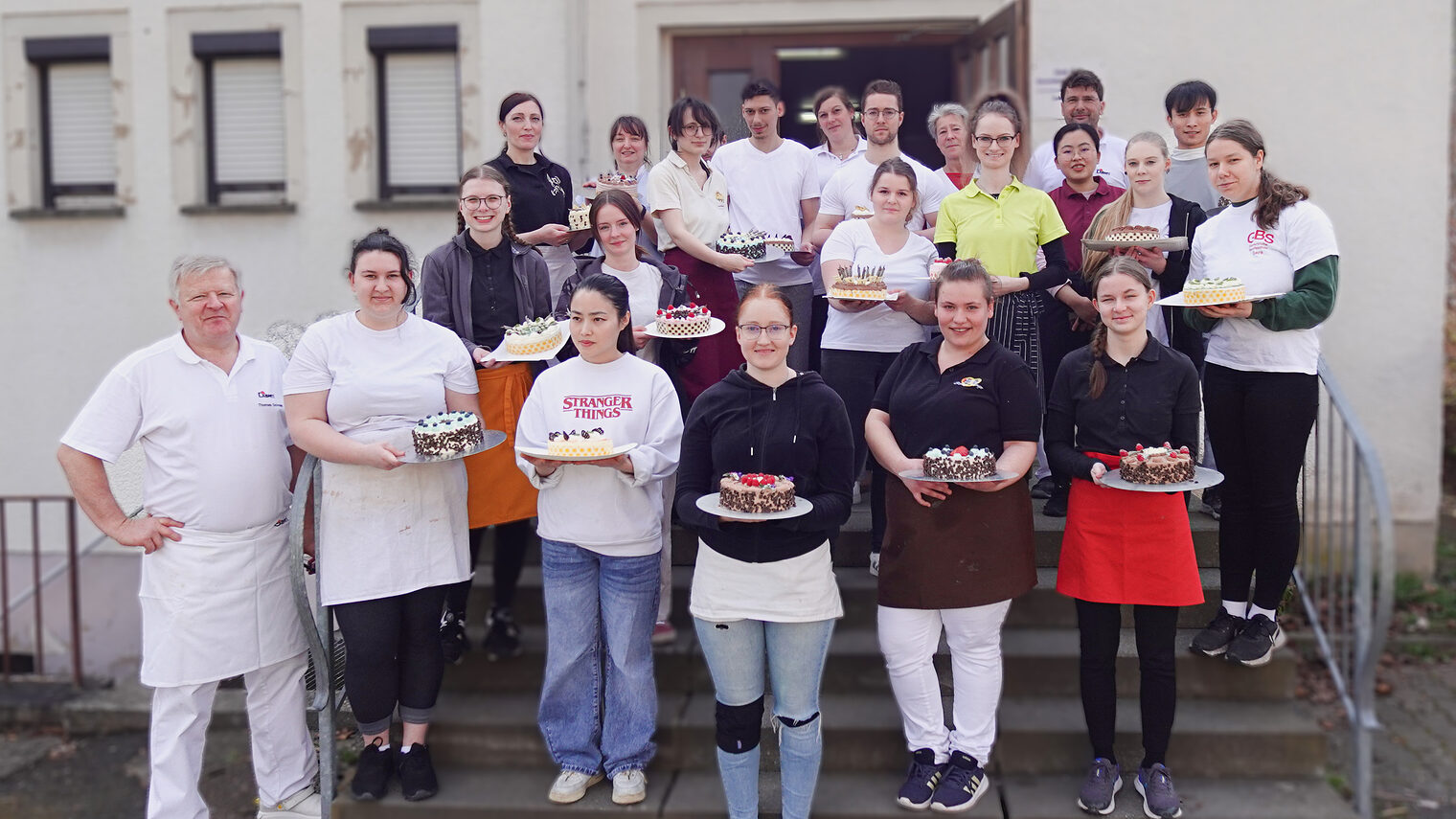 Torten- und Eisworkshop Gruppenbild