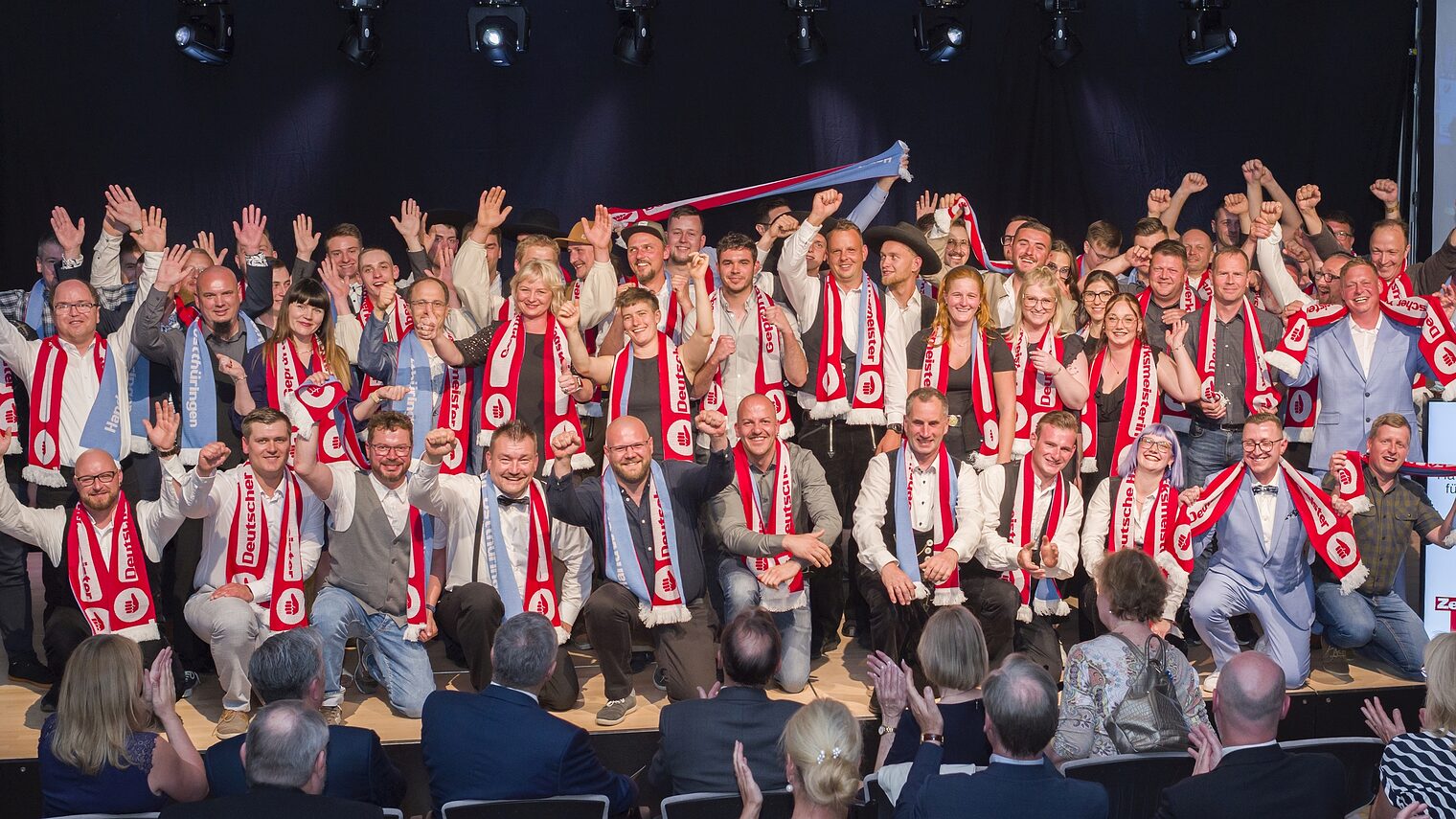 Meisterfeier Gruppenbild