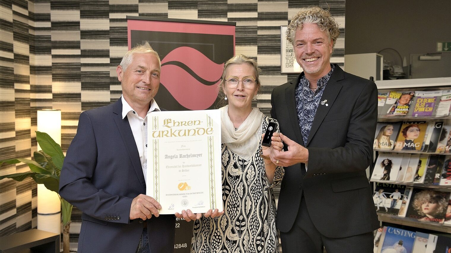 Ehrennadel Silber Angela Rochelmeyer