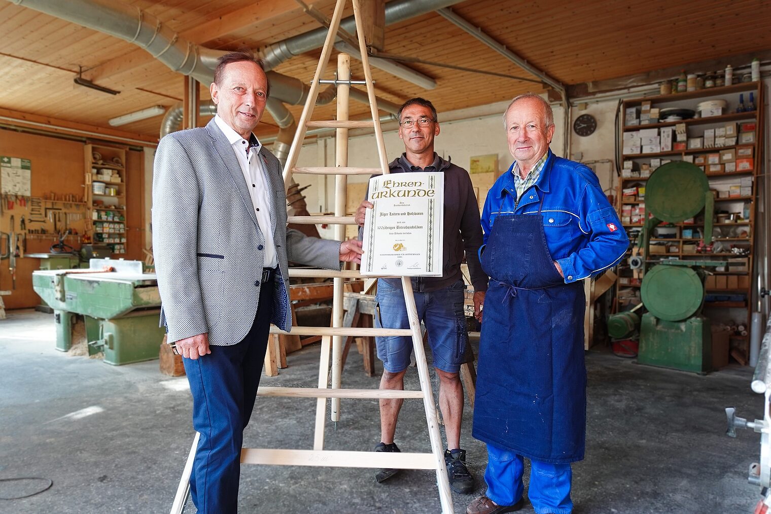100 Jahre Jäger Leitern