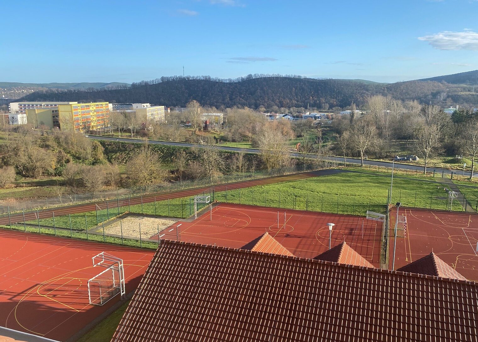Internat Rudolstadt Blick Rudolstadt