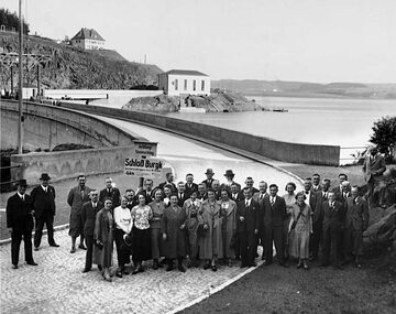 1933 Ausflug der Handwerkskammer zur Saaletalsperre