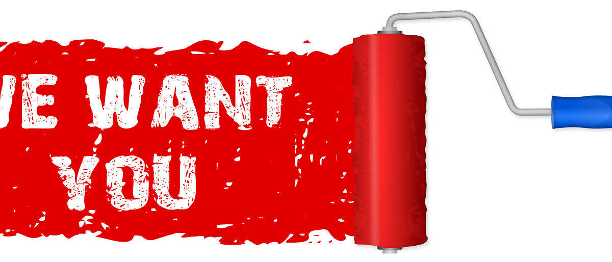 We want you
