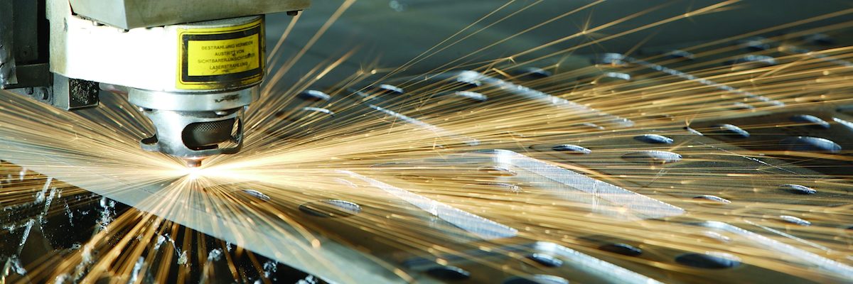 Laser in Aktion