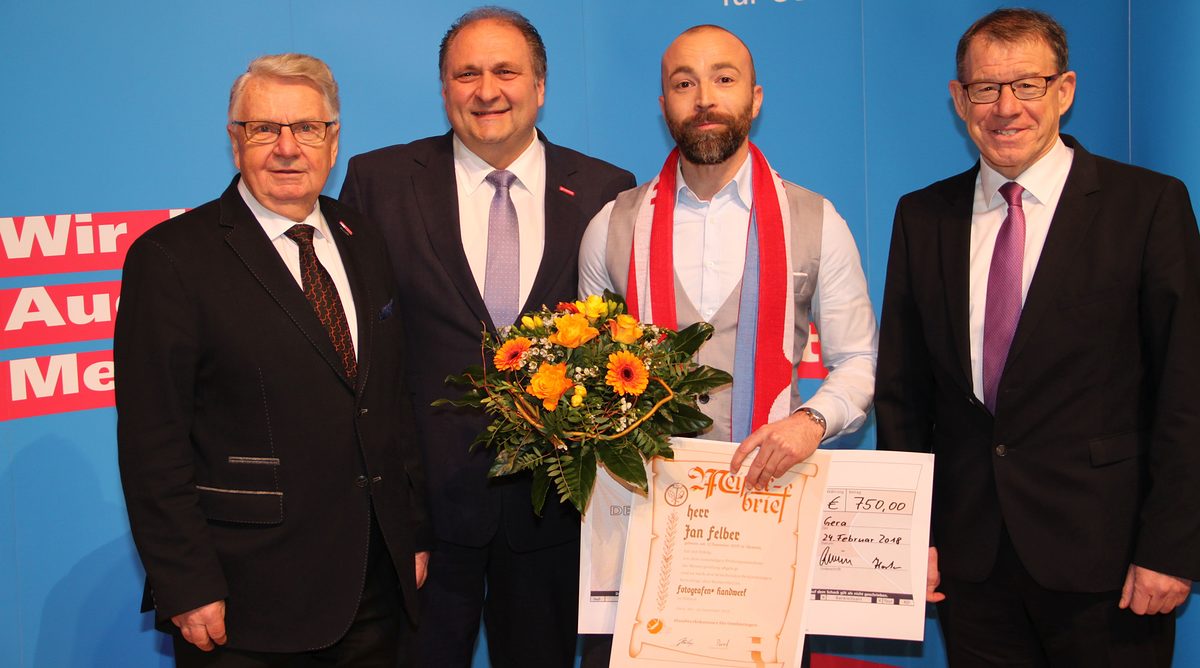 Meisterfeier bester Jungmeister