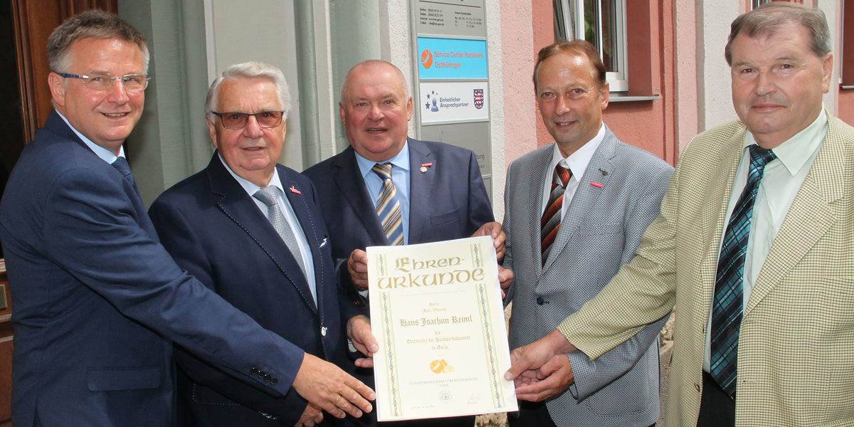 Internet Goldene Ehrennadel Herr Reiml